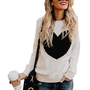 Women's Heart Sweater